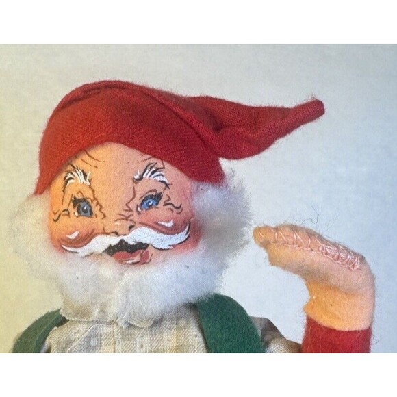 Annalee Collector Pennsylvania Vintage Dutch Santa Claus Doll HandPainted 1994 - Picture 2 of 8